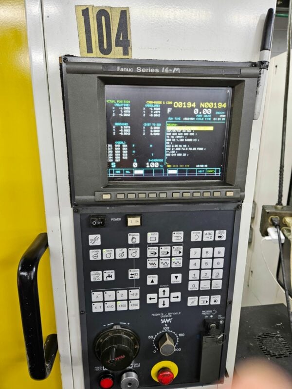 Fanuc ROBODRILL αT-10B VMC, 1995 - Image 3