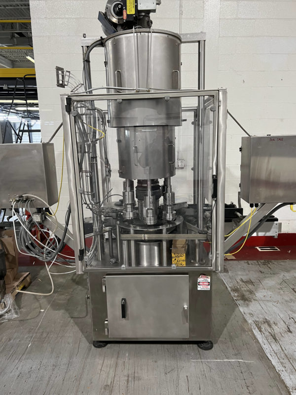 U.S. Bottlers Machinery RC 6-14" 6-Head Rotary Chuck Capper - Image 7