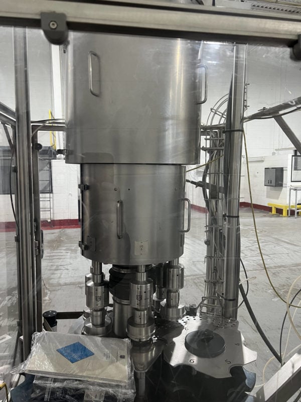 U.S. Bottlers Machinery RC 6-14" 6-Head Rotary Chuck Capper - Image 8