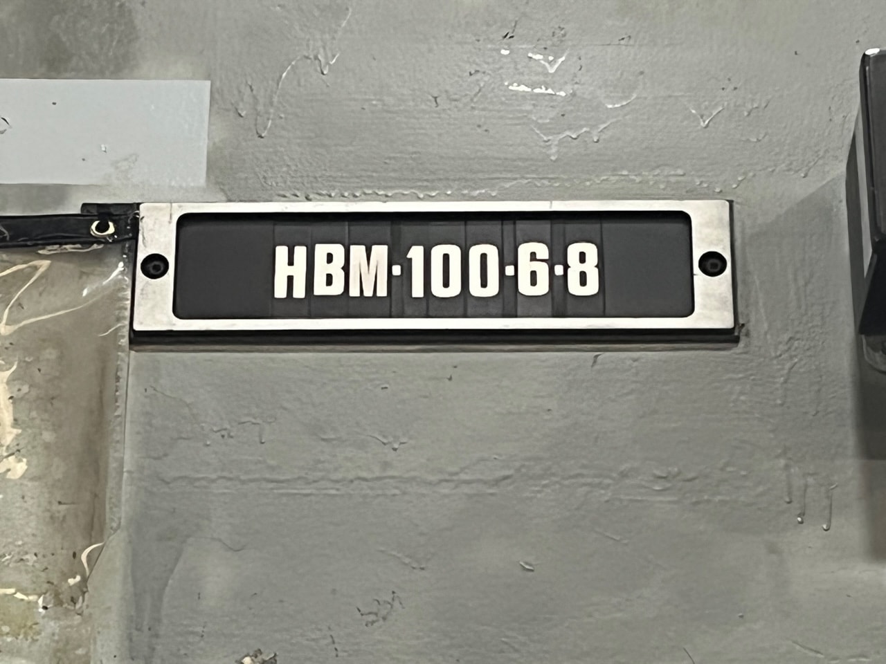 100 Ton x 8' Niagara HBM-100-6-8 Press Brake, 1997- Hurco Autobend 7 - Image 5