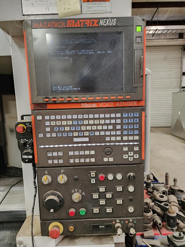 Mazak Nexus VCN 510C-II VMC, 2007- Low Hours, Coolant Thru Spindle, Matrix Control - Image 4