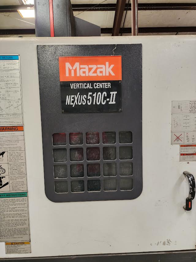 Mazak Nexus VCN 510C-II VMC, 2007- Low Hours, Coolant Thru Spindle, Matrix Control - Image 3