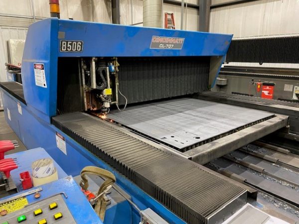 3500 Watt 5'x10' Cincinatti Cl-707 CO2 Laser, 2001 - Revelation Machinery