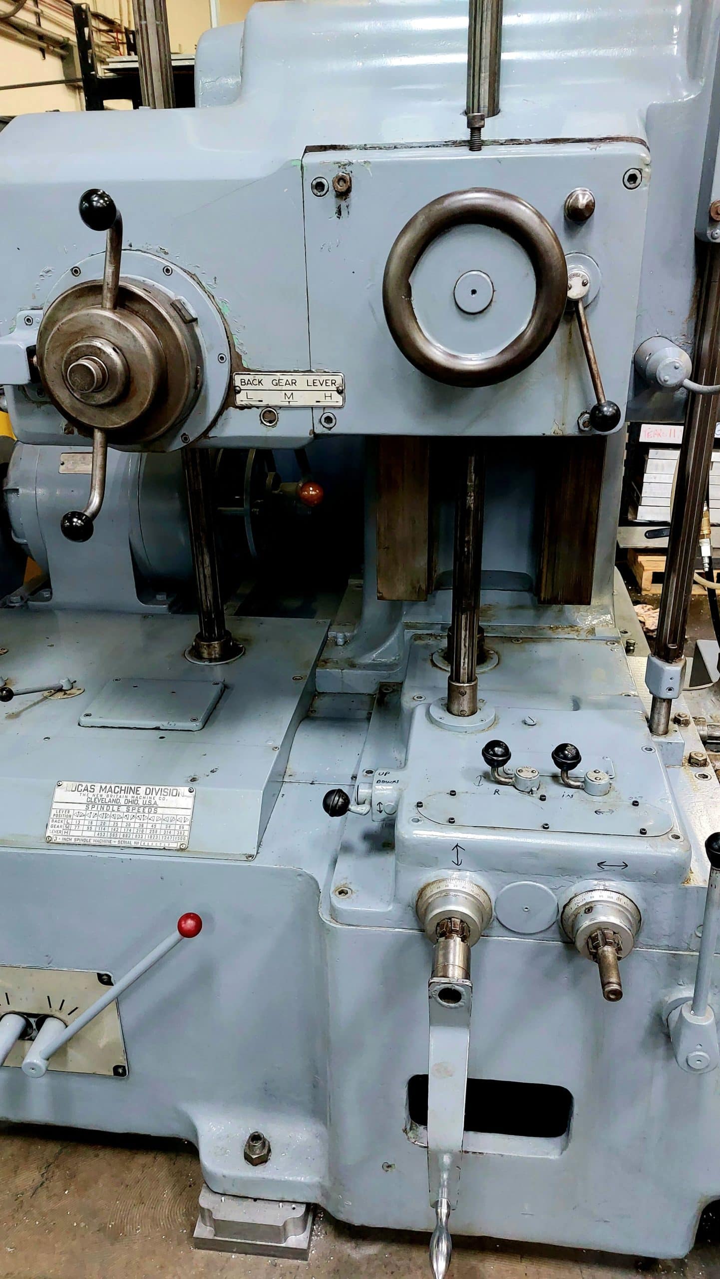 LUCAS 41B - 48 3 Horizontal Boring Mill, 1954- Tooling Included, Clean -  Revelation Machinery