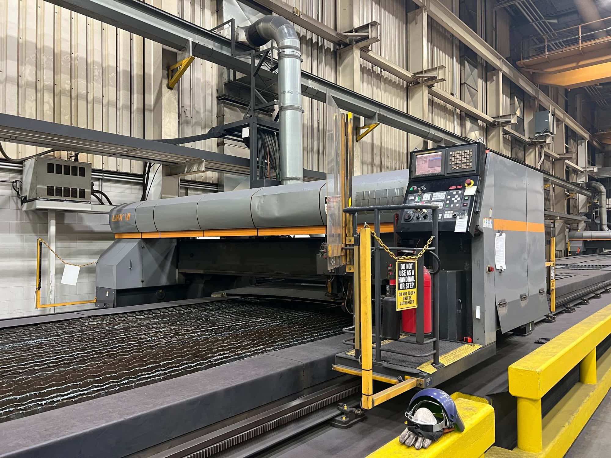 6000 Watt Tanaka LMX VII-TF6000 CO2 Laser, 2008 - 13' x 84'