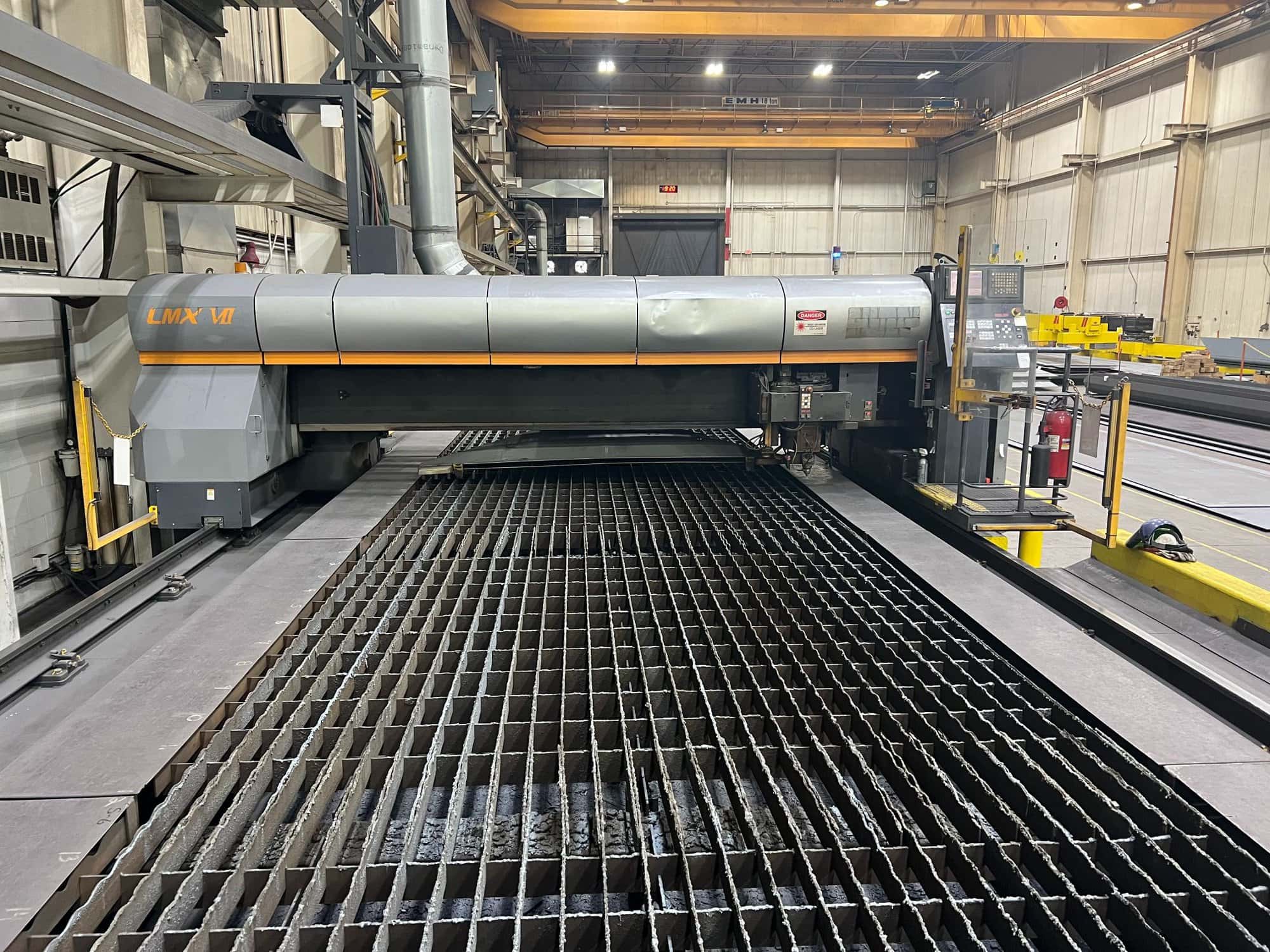 6000 Watt Tanaka LMX VII-TF6000 CO2 Laser, 2008 - 13' x 84' - Image 4
