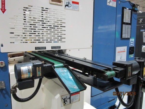 Takamaz XD-8 Twin Spindle CNC Lathe, 2003 - Fanuc Control, Robot Gantry Loaders, Parts Infeed Conveyors - Image 11