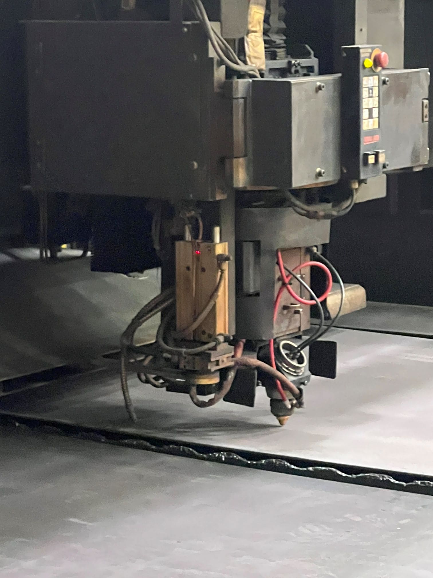 6000 Watt Tanaka LMX VII-TF6000 CO2 Laser, 2008 - 13' x 84' - Image 7