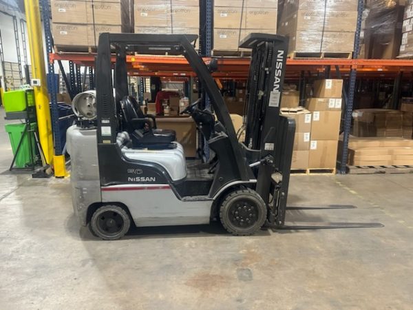 4400 LBS Nissan PF50 MCP1F2-9P8971 LP Forklift, 2012 - SideShift, Tilt ...