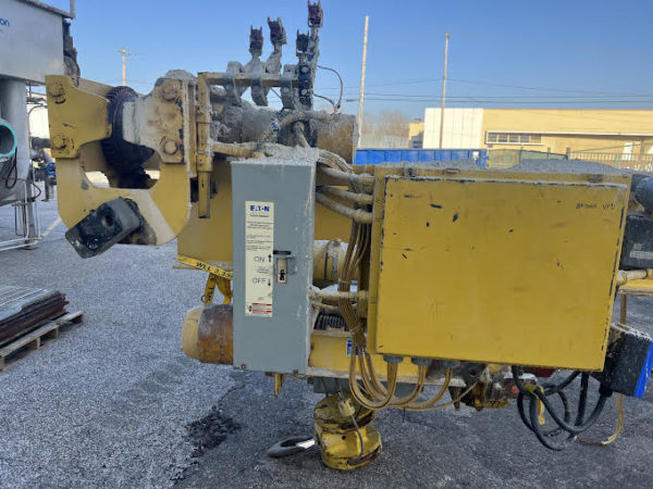 10 Ton 24' Dixie Overhead Underhung Bridge Crane - Hoist and Pendant Control Included - Image 3