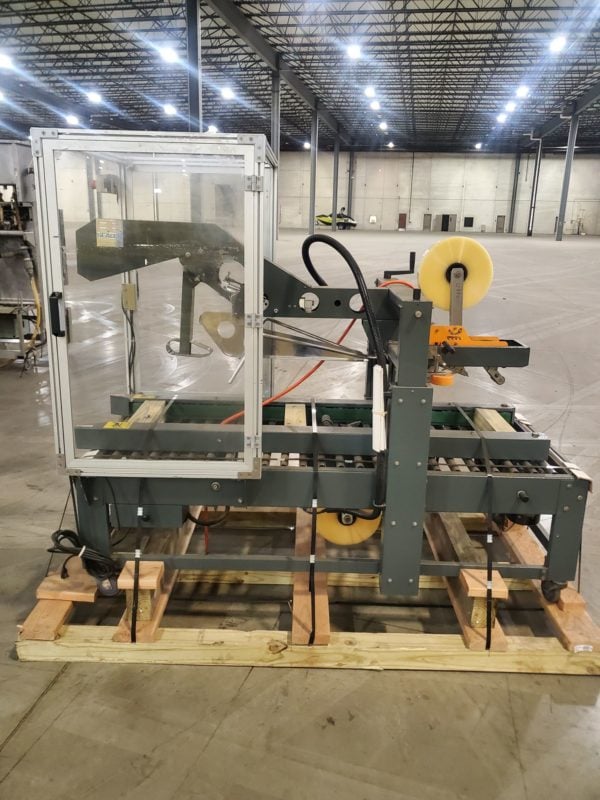 A.B. Sealer Inc. SD-657S Fully Automatic Top and Bottom Case Taper, 2018 - Image 4