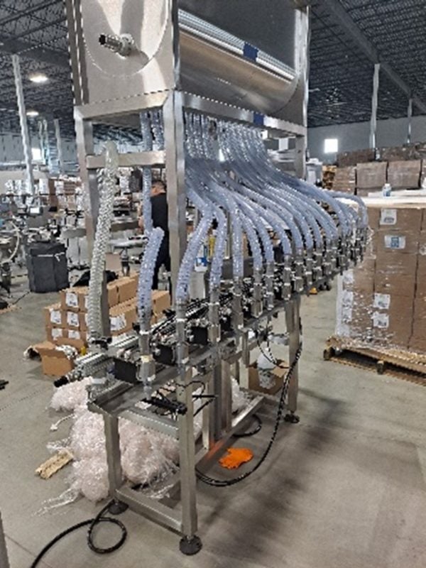ELF 16-Head Automatic Gravity Filler, Refurbished (1) - Image 4