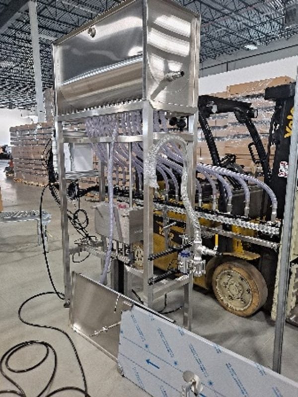 ELF 16-Head Automatic Gravity Filler, Refurbished (1) - Image 5