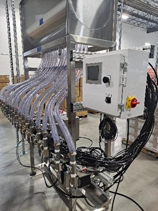 ELF 16-Head Automatic Gravity Filler, Refurbished (1) - Image 6