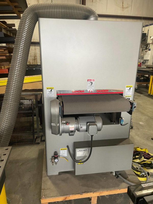 7.5 HP 25" x 60" Laguna MW25C Wide Belt Sander - 2021 - Image 2