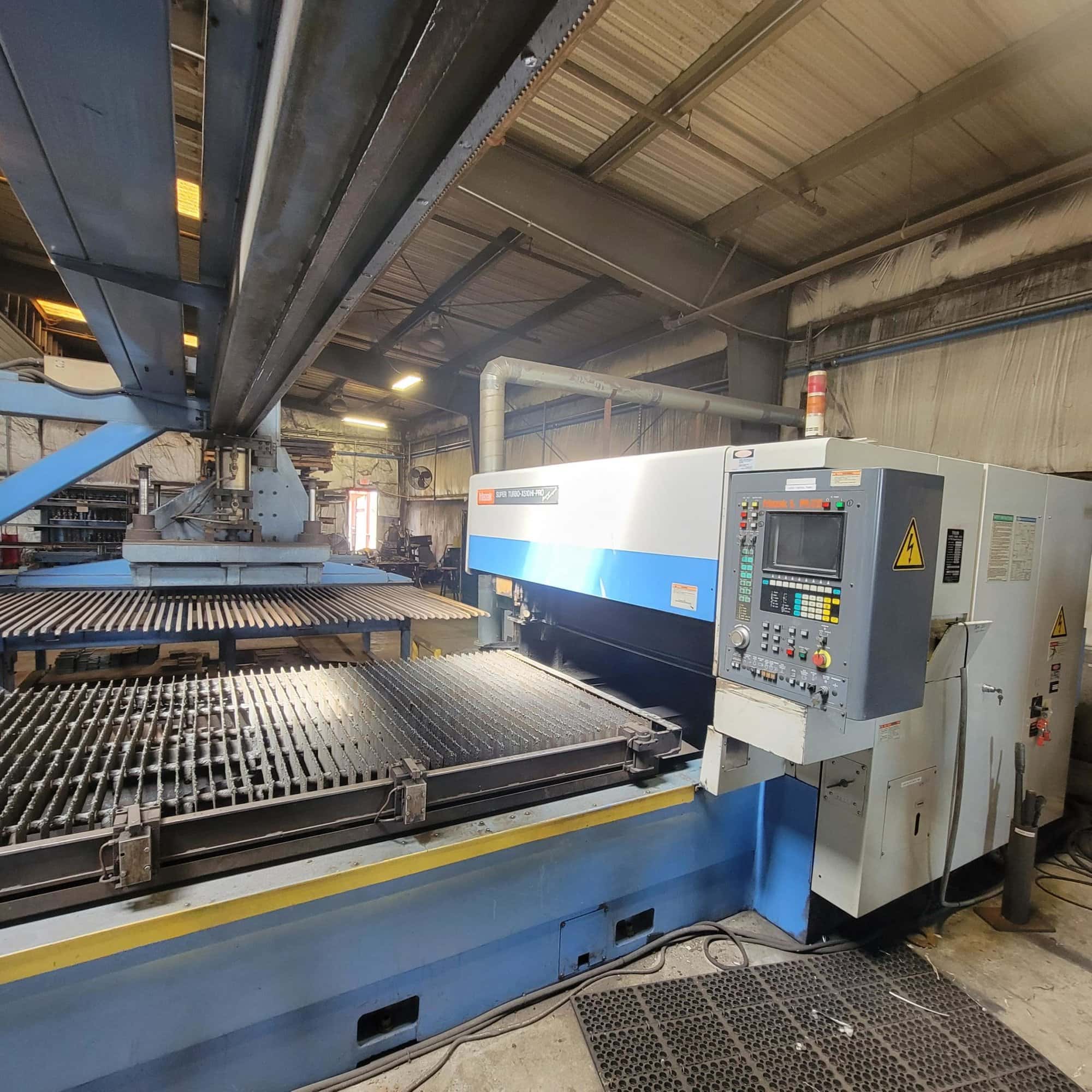 2000 Watt Mazak Super Turbo X510 CO2 Laser, 1997 - 5' x 10' Table