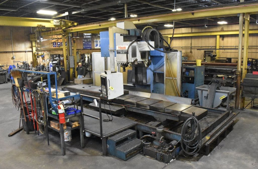 Mazak Power Center SV-25 VMC, 1986 - 4 Axis - Revelation Machinery