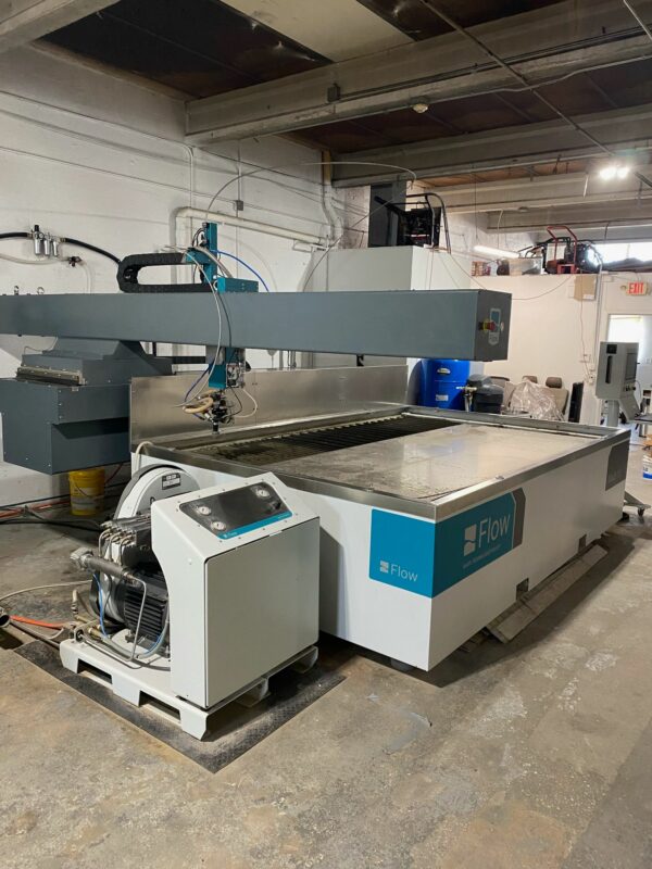 6' x 10' Flow Mach 100 WaterJet, 2022 - 60,000 PSI