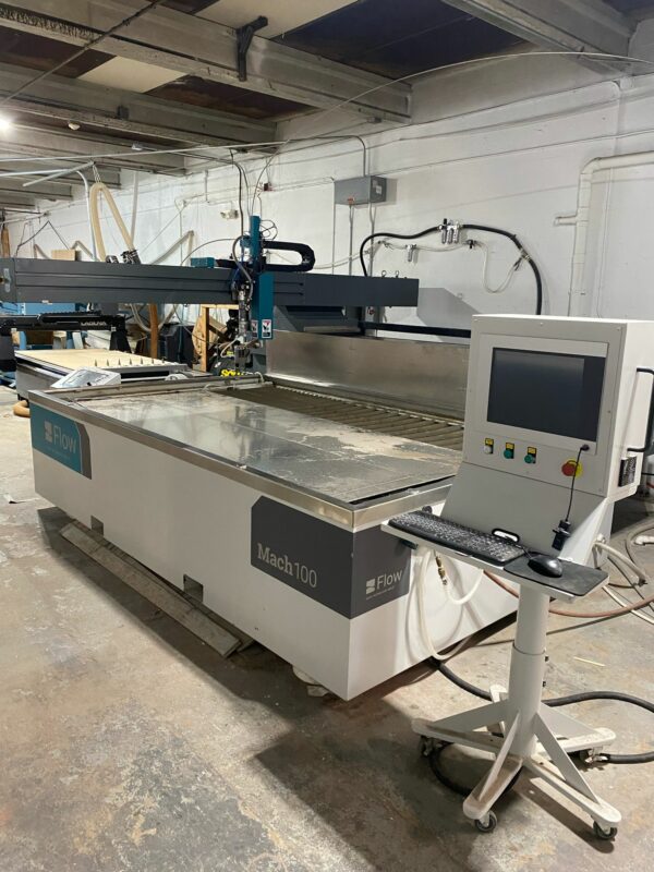 6' x 10' Flow Mach 100 WaterJet, 2022 - 60,000 PSI - Image 2