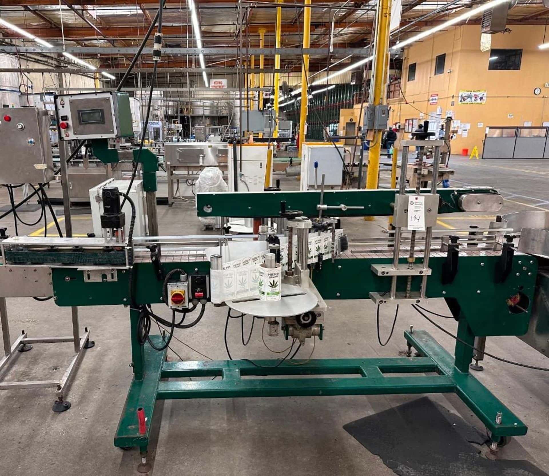 labeling machine for sale at auction