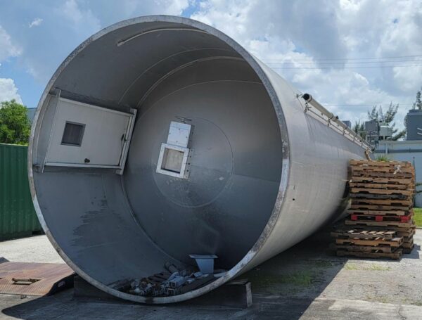 Tectank 5110 CU. Ft. Peabody TecTank 12' x 54' Aluminum Silo, 1993 - Revelation ...