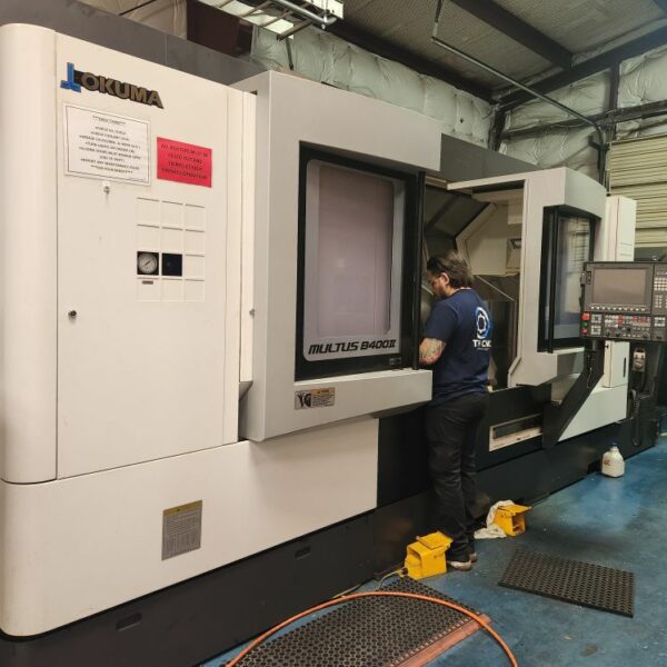 Okuma Multus B400II W X1500 CNC Lathe, 2017 - Big Bore, Capto C6 ...