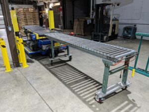 50 foot expandable industrial conveyor