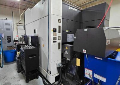 2017 okuma mu-4000v 5-axis cnc vertical machining center