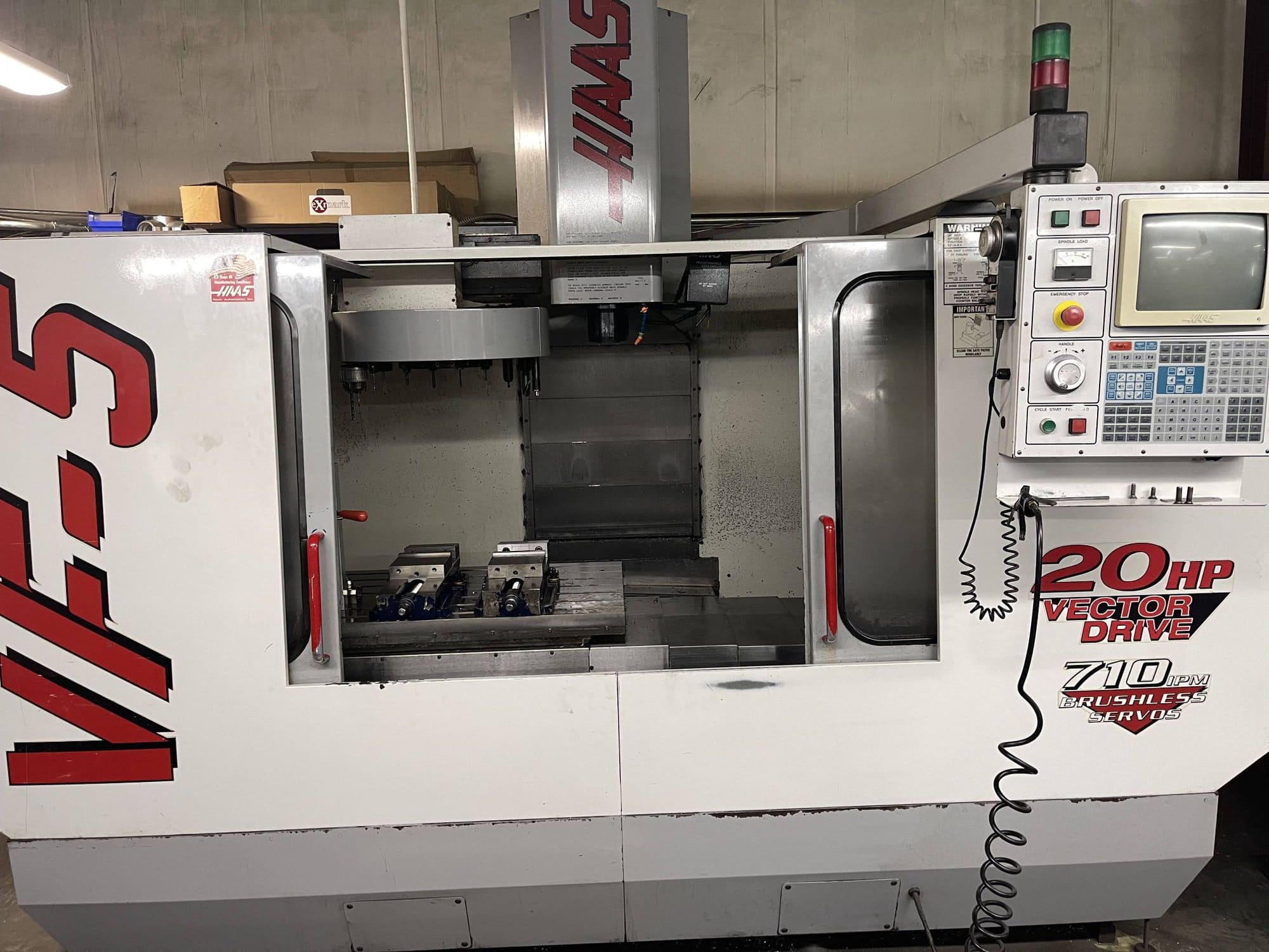 Haas VF-5 CNC VMC, 1999 - 4th Axis Wired - Revelation Machinery