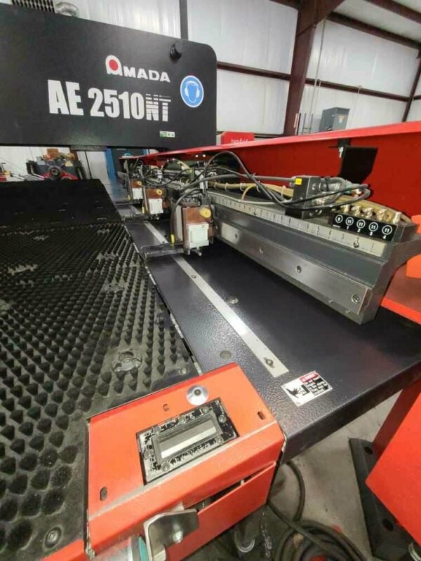 22 Ton Amada AE-2510NT CNC Turret Punch, 2020 - Low Hours - Revelation ...