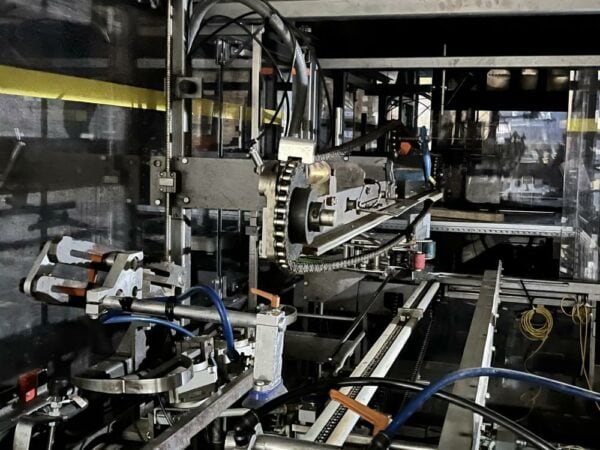 Wayne CE-2100 Automatic Case Erector and Hot Melt Bottom Sealer