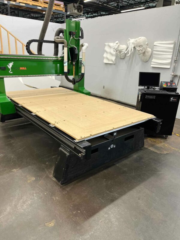 5' x 10' Streamline Automation SFM-3 Frog Mill 4-Axis Foam Carving CNC Router