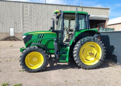 2020 john deere 6110m tractor with 1574 hours navigation system air conditioning and heat