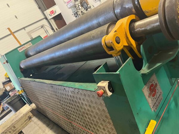 3/8" x 10' Sertom RIMI 4RP 10-30 4 Roll Plate Roll