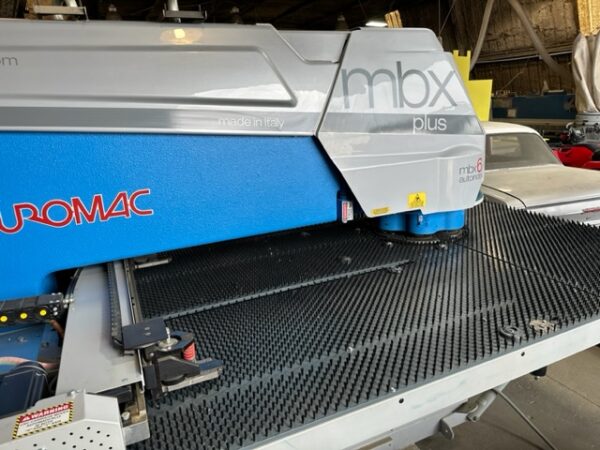 Euromac MBX Plus 6 Autoindex CNC Turret Punch