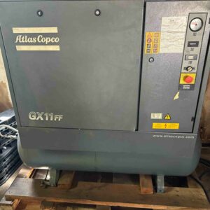 15 HP Atlas Copco GX11 Rotary Screw Air Compressor