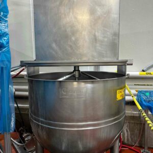150 Gallon Groen ENEM-150 Stainless Steel Jacketed Kettle Mixer