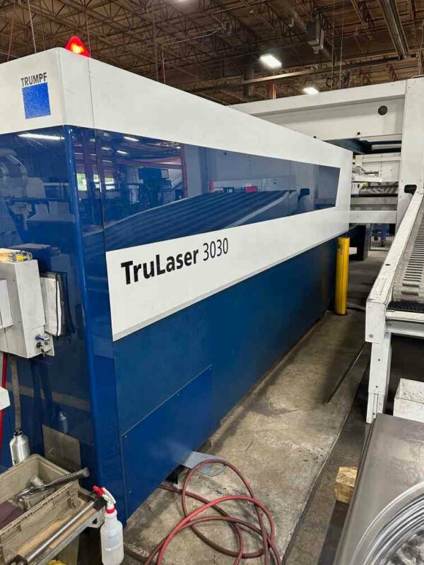 4000 Watt Trumpf 3030 Fiber Laser