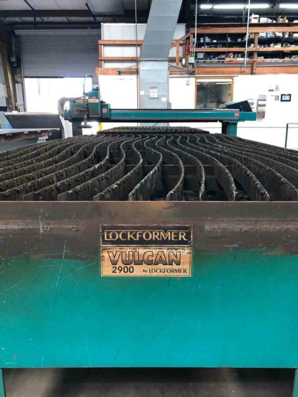 5' x 20' Lockformer Vulcan 2900 CNC Plasma Table