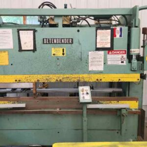 50 Ton x 8' Betenbender Press Brake