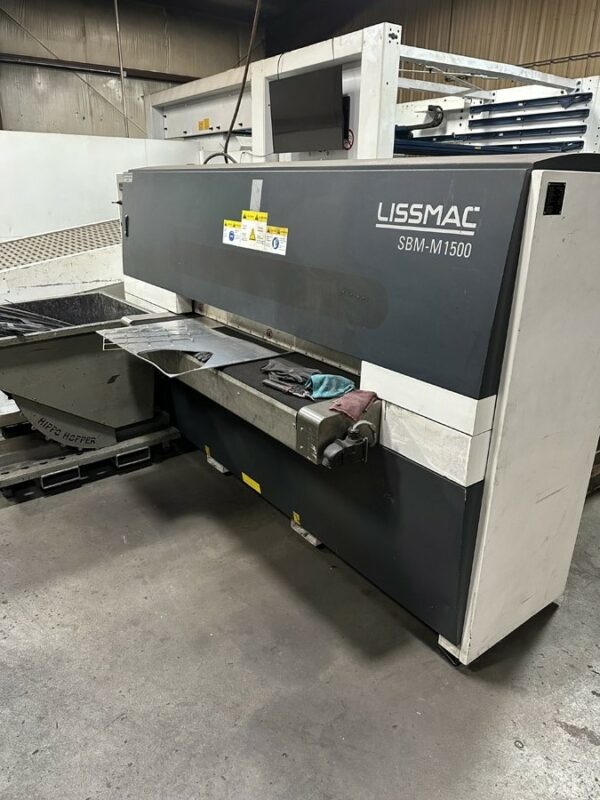 60″ Lissmac SBM-M 1500 B2-60 Deburring Machine