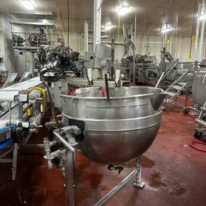 80 Gallon Lee Stainless Steel Mixing Kettle
