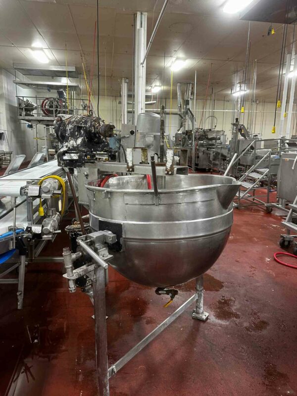 80 Gallon Lee Stainless Steel Mixing Kettle