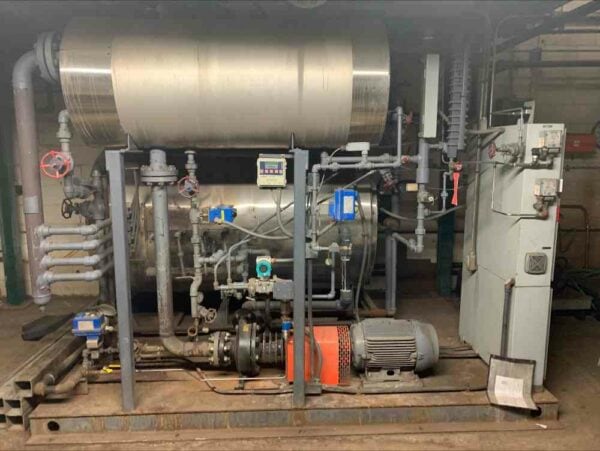 Circulatic Vapor Power Steam Generator With 517 Gallon Stainless Steel Tank