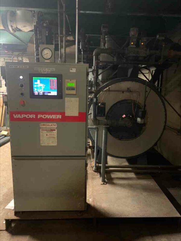 Circulatic Vapor Power Steam Generator With 517 Gallon Stainless Steel Tank