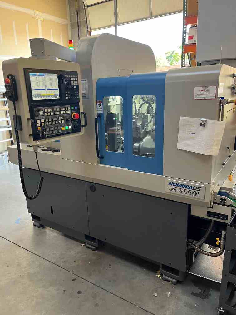 Nomura NN-32YB3 XB CNC Swiss Lathe, 2021 - Parts Catcher, Mist ...