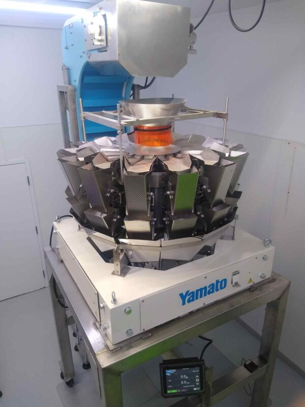 Yamato Alpha Series ADW-A-0314S 14 Head Weigher with Z-Style Conveyor