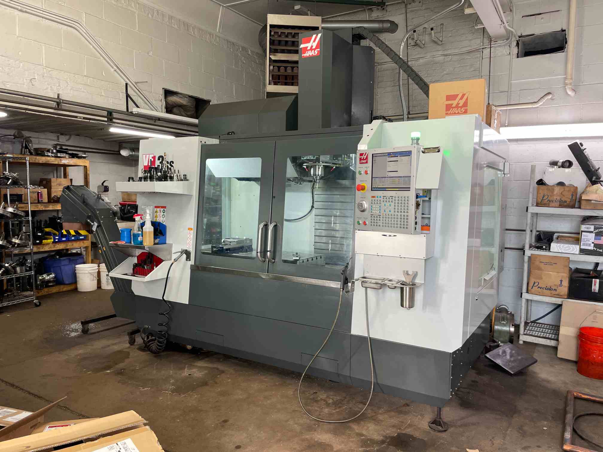 Haas VF-3 SS CNC VMC, 2021 - WIPS, 4th Axis, Thru Spindle Coolant ...