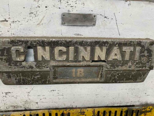 1/4" x 12' Cincinnati 1812 Shear