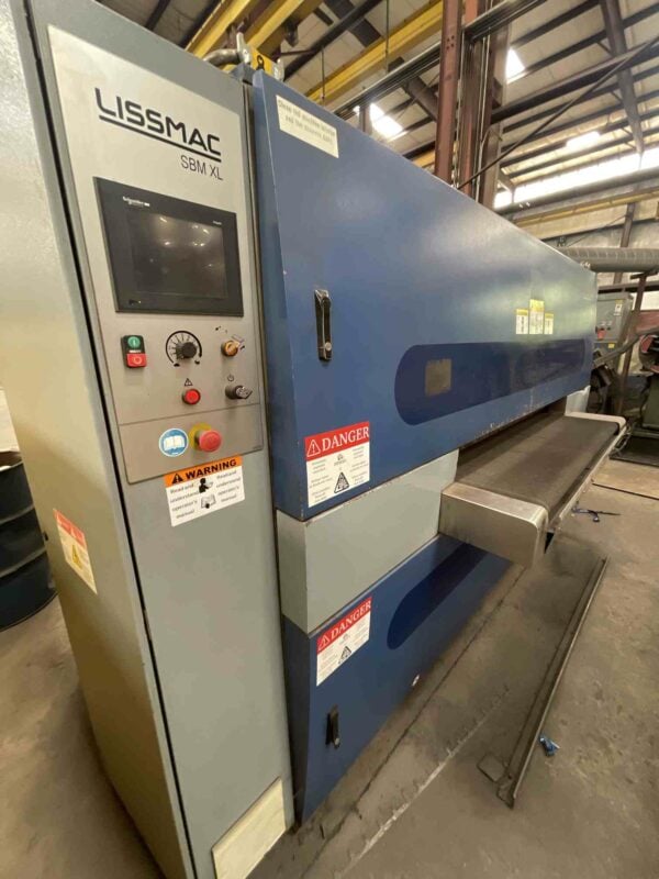 Lissmac SBM-XL 1500 G2S2 Edge Rounding and Deburring Machine